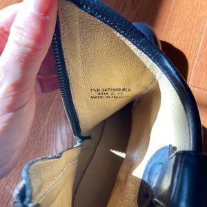 BLACK Frye leather boots worn only 2 times!
